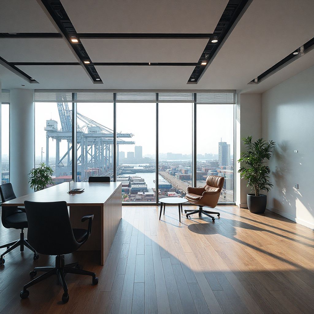 Головний офіс МорПорт Консалтинг з видом на порт Іллічівськ